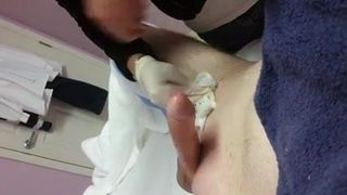 Cuming during waxing skincare