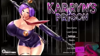 Karryn's Prison x Lovense [ Asian cartoon Game] Anal Sex-party & Sextoy in prison