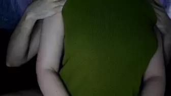 My touch excites her so much that she wants to get out of my hands // Massage cumming // Moaning