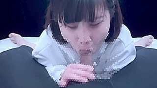 ハーカー女子か濃厚なフェラてこ奉仕大好きな精子をこっくん 口内射精gokkun