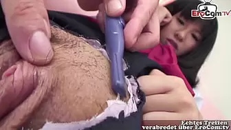 Thai college fresh woman dislikes her first porn
