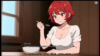 Tomboy Love in Sexy Forge [ Anime Game ] Ep.one she is masturbating while thinking of you !