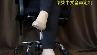 [Feelings] Make friends with ASMR Chinese white and barefoot Thai sounds with her soft soles.