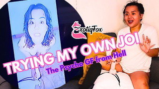 SHE'S CRAZY and kinda fine ? - Using a Dildo to Follow my Psycho Gf JOI