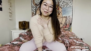 Ersties: Attractive Japanese Lady Was Super Happy To Make A Masturbate Tape For Us