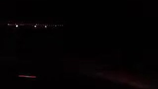 Oriental Airways A330-300 night landing in Muscat