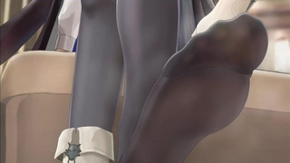 You only deserve Feet (Femdom Stocking Feet Quickshot Humilliation)