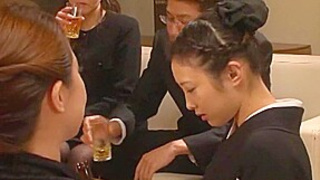 Crazy Japanese Girl In Fabulous Blowjob, Public - Jav Movie, Shizuka Kanno And Yumi Kazama