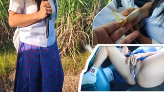 Pinay Pinagtulungan sa Kotse Pinatuwad  - mang kanor sex student pinay risky public