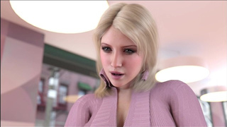 The Sexual Tension Between Barbie Zoey & Asura at the Cafe