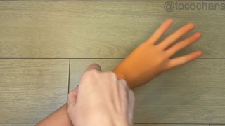 SANKO Glove Review / ASMR / Rubber Gloves