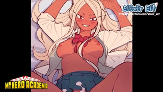 Mirko is our favorite now MHA Asian cartoon