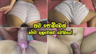 අදනම් ඉක්මනට යන්න ඕනෙ මට - Sri Lankan Village whore having romantic sex with her guy - Sinhala
