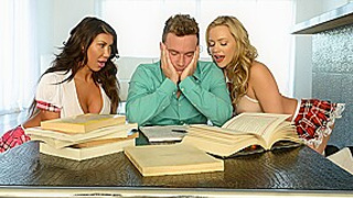 Dirty Girls Learn Dirty Words With Mia Malkova, Van Wylde, August Taylor - Brazzers