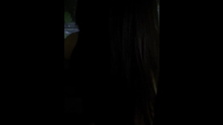Passionate doggy sex against hotel window, leather cosplay