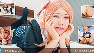 Eri Mizuno Moans Like A Hentai Slut - Hamezo