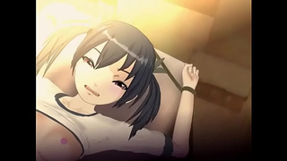 3Dアニメレズビアン