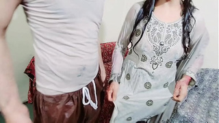 Muslim Lovers Anal On Chair, Boy Anal Fucking Humongous Bum Wifey in Clear Hindi Audio