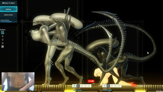 CUTE BLONDIE ANDROID BEING SCREWED BY MONSTER ALIENS GALERY - ALIEN QUEST EVE