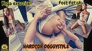 Yoga Feet Fetish Hardcore Doggystyle