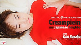 Japanese Mom Yuki Kozakura Is Getting A Creampie From Her Horny Neighbour