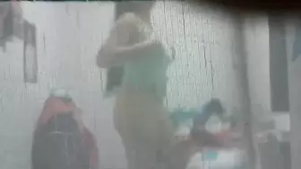 Busty Thai Hottie Window Secret