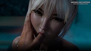 Depraved Awakening | Chinese 18yo gf youngster with a beautiful booty fine deepthroat and twat cream-pie at a public pool | My sexiest gameplay moments | Part #12