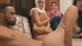 Muslim man rides three wifey 1 by 1 Hindi CHUDAI HD