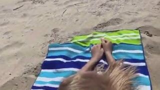 Screwed by Stepbrother in Beach