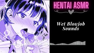 [HENTAI AUDIO ASMR] Wet Oral sex Sounds