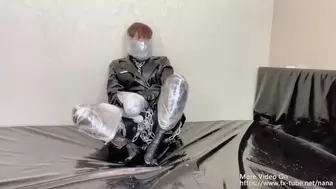 NANA Chain bodnage and plastic warp play
