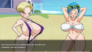 Super Girl Z Tournament two [Dragon Ball Cartoon game Parody] Ep.one Roshisama is back to fuck twat